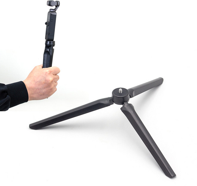 DJI 포켓2 포켓3 스탠딩 미니 삼각대 거치대 핸들 그립 카메라 조명 마이크 호환 악세사리 액세서리 OSMO, 휴대용 파우치 추가 안함, 1개