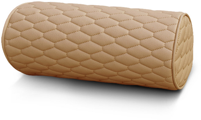 루젠 아크모 HX 차량용 목쿠션 2개 자동차 목베개, 새들브라운