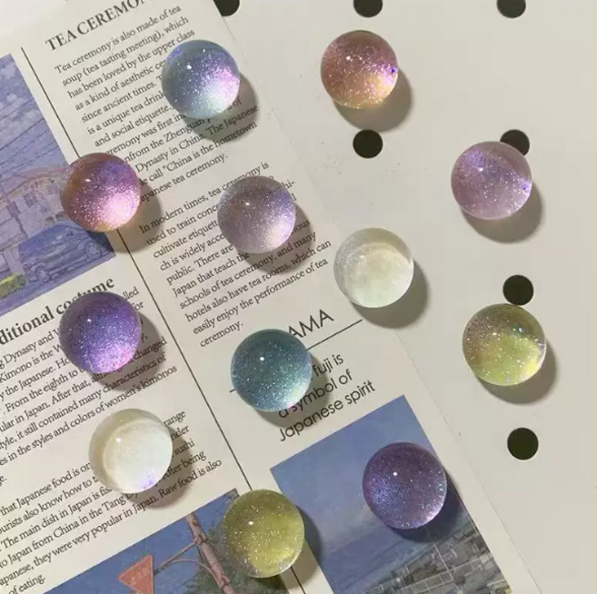 덕구몰 냉장고 우주 마그넷 귀여운 강력 자석 화이트보드 인테리어, 5 mixed colors