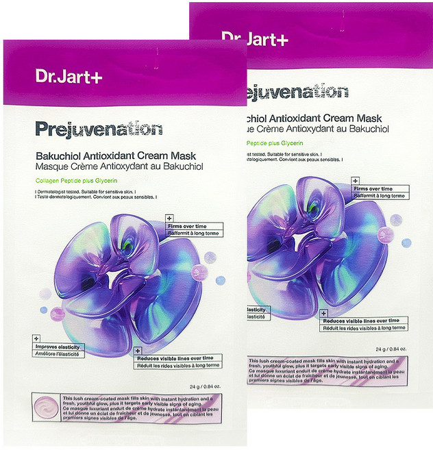 닥터자르트 프리쥬비네이션 바쿠치올 크림 마스크, 1개입, 2개