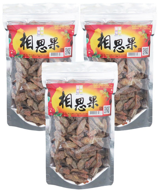 寶島蜜見 相思果(全素) - 台灣在地蜜製 Q彈酸甜好滋味, 3個, 180g