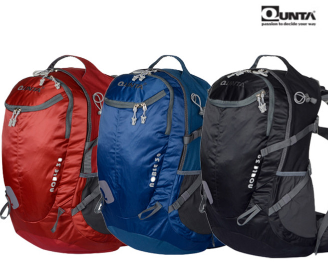 쿤타 노블 30L Noble 30 등산 산행 트레킹 둘레길 백팩 배낭 공기 순환 시원한 등판 조절, 블루