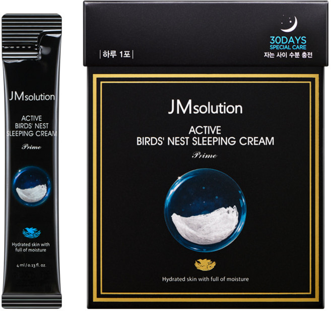 JMsolution 活性睡眠霜 燕窩 粉紅蝸牛 黃金魚子 水母 4毫升x30條 夜間保濕修護, 30個, 現貨＿燕窩保濕＿ 一盒30條, 2ml
