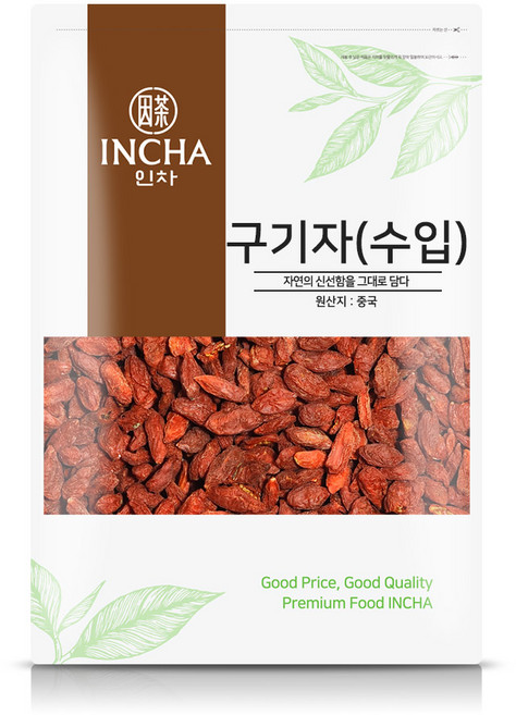 인차 최상품 영하 구기자 건구기자 고지베리, 1개, 500g