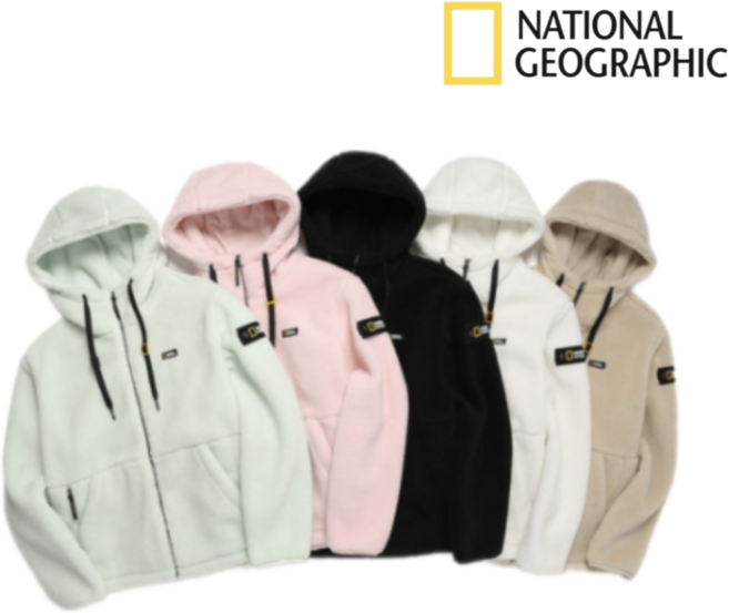 [국내매장판] 내셔널지오그래픽 자켓 코스토니 플리스 뽀글이 남여공용 등산 후리스 후드 집업