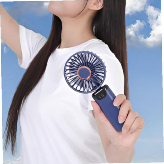 휴대용 손선풍기 미니 선풍기 핸디팬 목걸이 탁상용 충전식 5단 터보 여름 쿨링, 상세페이지 참조, Pink핑크
