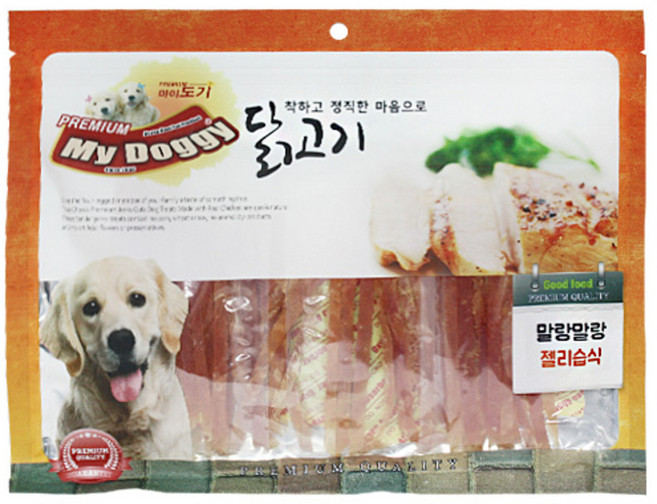 마이도기 강아지 건조간식, 젤리습식슬라이스, 300g, 3개
