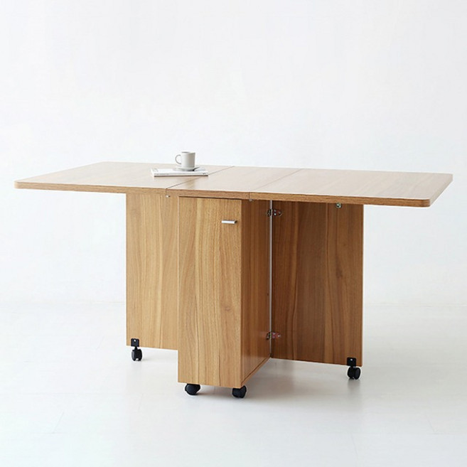 FLUGEL 접이식테이블, 라이트브라운