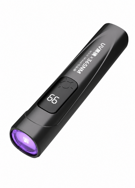 紫光手電筒【貓蘚檢驗+防僞檢測+驗鈔】365nm, 1個, 紫光手電筒【貓蘚檢驗+防僞檢測+驗鈔】