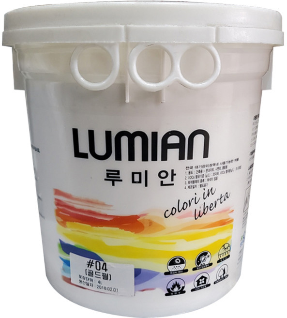루미안 루미안스타 천연펄 인테리어마감재 4L 성안디앤씨, 1개
