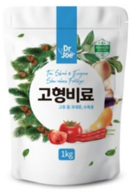 누보 고형비료 1kg 완효성 비료 수목 나무 고추 추비 가지 토마토 텃밭 웃거름, 1개