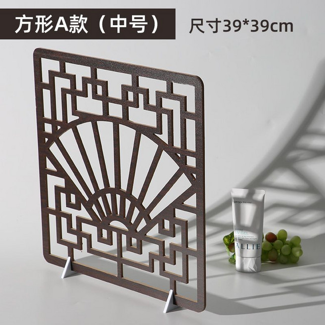 레트로 문살 무늬 장식 소품 오브제 고전 문양 전통, H