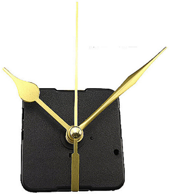 시계바늘세트 무소음 무브먼트 DIY 벽시계 바늘, 골드 02336GA