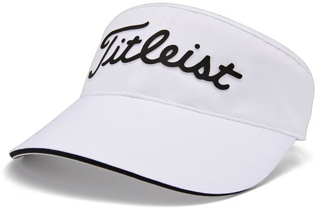 타이틀리스트 2026 하이프로파일 여성 썬캡 TH26HPVK, 1개, 화이트