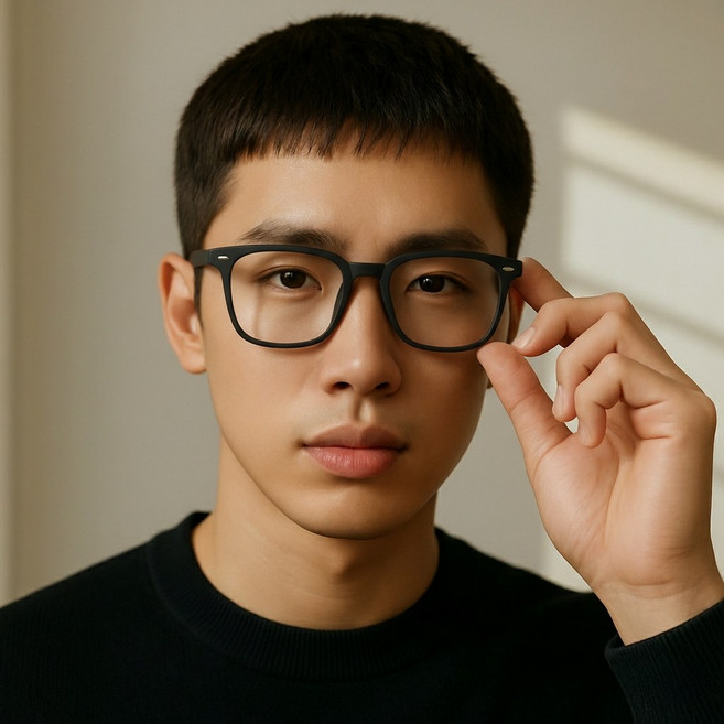 빅모스 메가핏 뿔테 안경테 빅사이즈 오버사이즈 안경