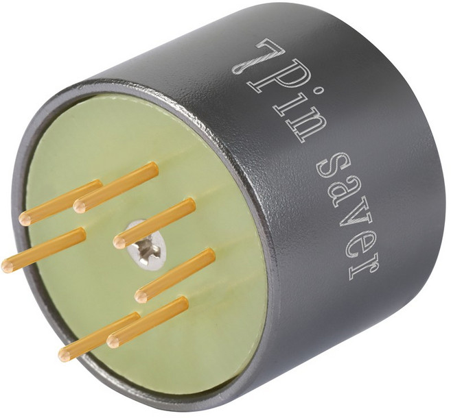 금도금 진공관 소켓 보호기 베이스 6AU6 6AQ5 6X4 ECC91 6Z4 7 핀, 한개옵션0, 한개옵션0