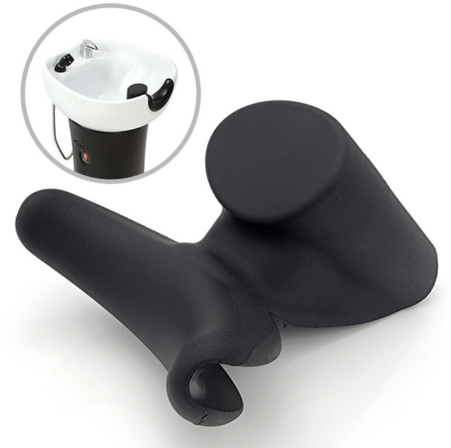 뷰체 디럭스 헤드쿠션 샴푸대 목받침, 1개, 블랙