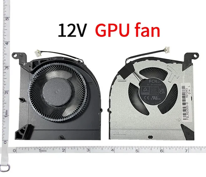 Lenovo LOQ 15IRH8 15APH8 GeekPro G5000 용 새 노트북 CPU GPU 냉각 팬, 05 ORG 12V RTX4060 GPU