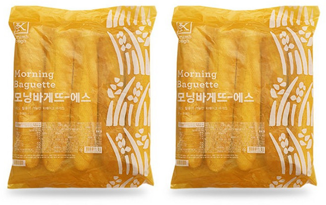 삼립 모닝바게뜨-에스, 185g, 10개