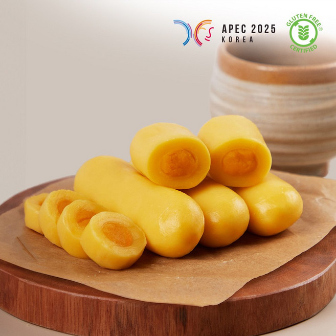 [단미정] 저염 호박 앙금 가래떡 1팩 (50gx10개), 1세트, 500g