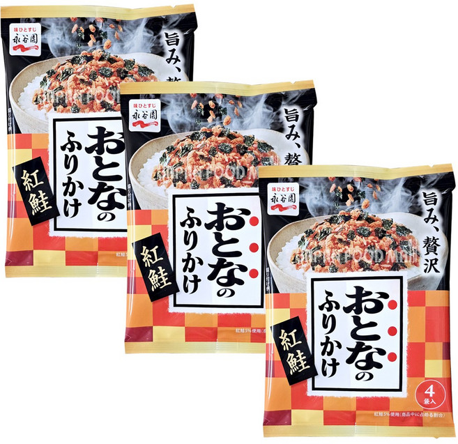 나가타니엔 후리가케 연어맛, 8.4g, 3개