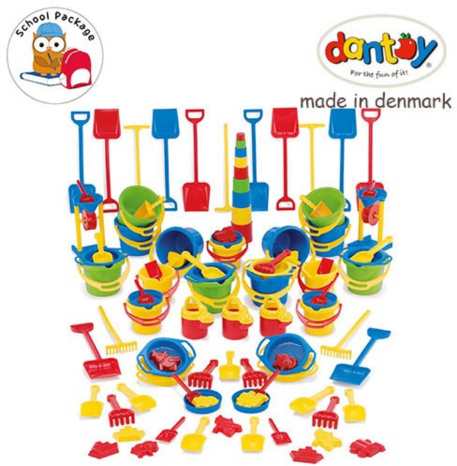 6964 댄토이 모래놀이 세트100pcs, 1개