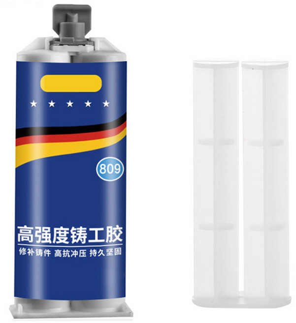 高強度鑄工膠 強力AB膠 萬用修補劑 修補膠 萬用膠水 焊接膠 強力鑄工膠 焊接劑 防水膠 補漏膠 強力膠, 1個, 鑄工膠-灰色膠