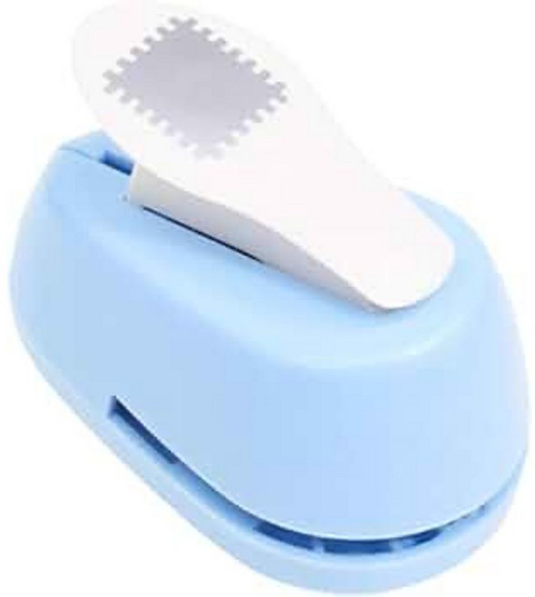 투블스미 우표모양 펀칭기 다이어리꾸미기 모양펀치, 1개, 블루