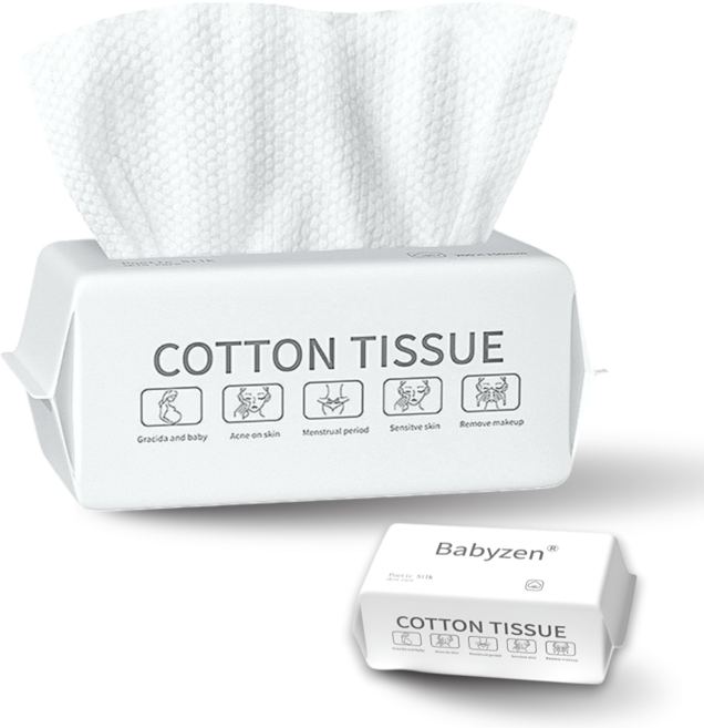 데일리킷 두꺼운 엠보 일회용 민감피부 위생 순면 세안 페이스타올, 2개, 100개입