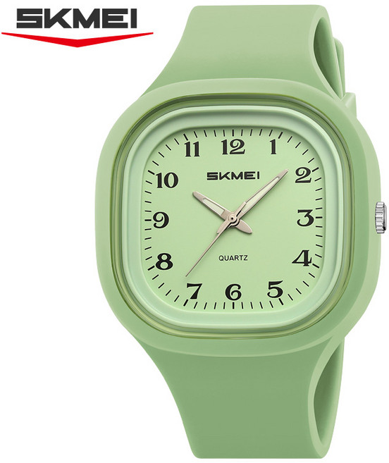 SKMEI 수능시계 선물 저소음 아날로그 시험용 50M 방수 손목시계