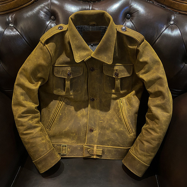 남성 자켓 리얼가죽 남자 패션 외투 재킷 레더 캐주얼 바람막이 소가죽