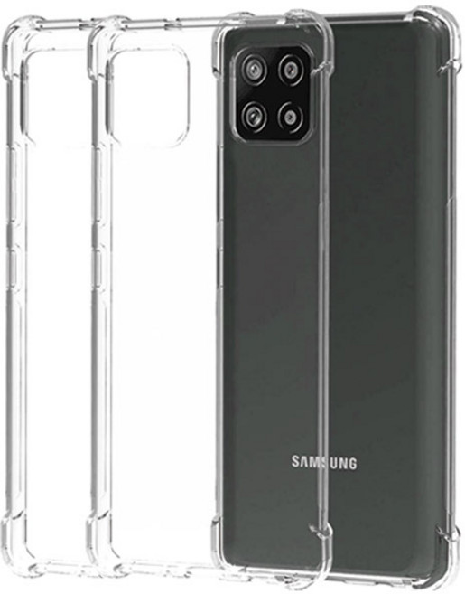 스톤스틸 갤럭시 버디 와이드5 A22 5g TPU 투명 젤리 방탄 범퍼 케이스 (A226) 1+1