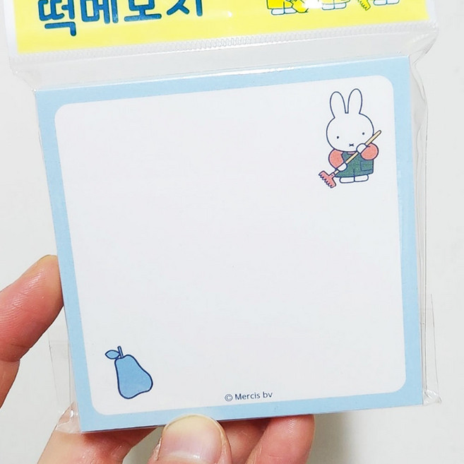 미피 떡메모지 100매, 배