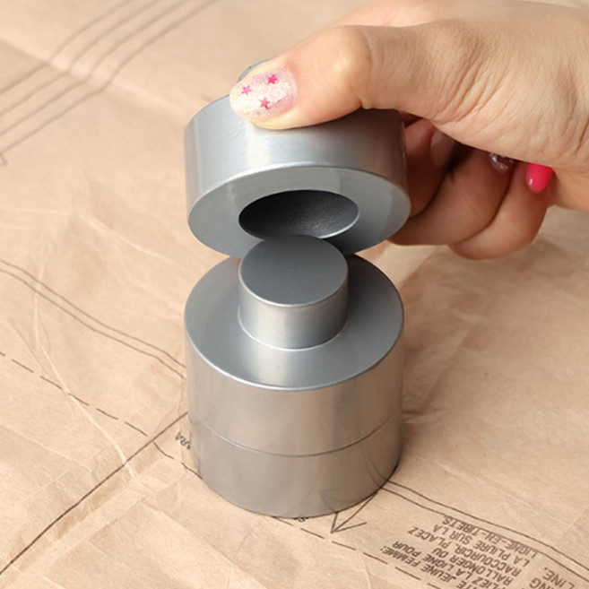 패션스타트 소잉웨이트 와이즐리 콤팩트 적층보관 문진, 3개