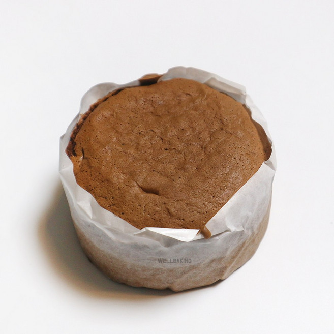 (아이스박스 무료) 웰베이킹 초코 케익시트 (초미니) / 도시락 케이크 시트, 1개, 90g