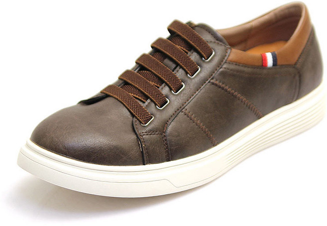 [모피어스] 손 안대는 밴딩 끈 가죽 남성 로퍼 슬립온 스니커즈 BK H5118