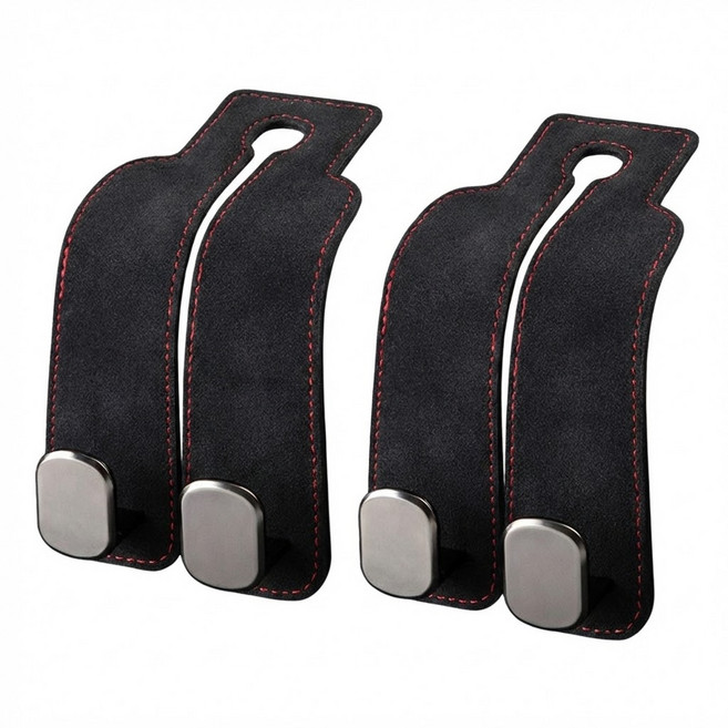 모디케이 자동차 후크걸이, 블랙, 2개