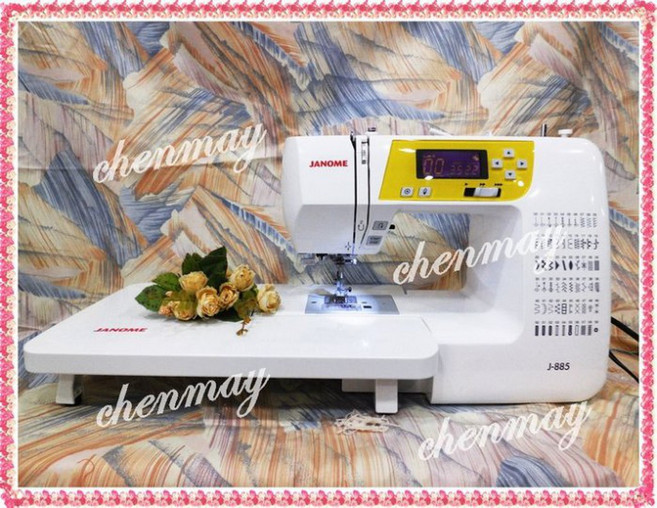 Janome 車樂美 電腦型縫紉機 J-885, 1個, J-885, 輔助桌