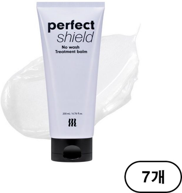 머지 퍼펙트 쉴드 노워시 헤어 트리트먼트 밤, 200ml, 7개