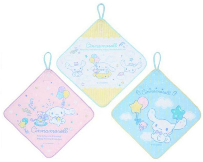 산리오 오리지널 정품 고리 주방타올 싱크대 걸이형 캐릭터 핸드타월