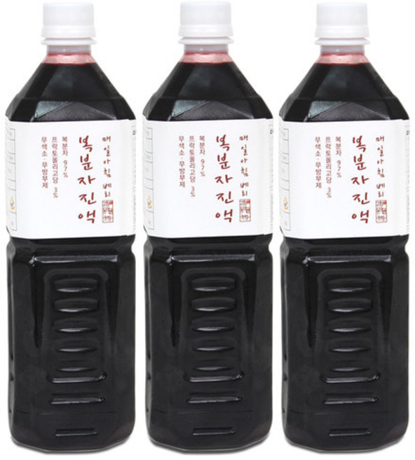 복분자 진액 원액 즙 1L [고창동막골농장], 3개