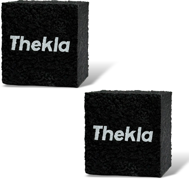 더클라 피클볼 라켓 클리너 청소 지우개, 2개, 블랙