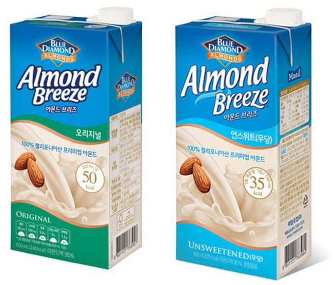매일 아몬드브리즈 950ml 오리지널1개+언스위트1개, 1개