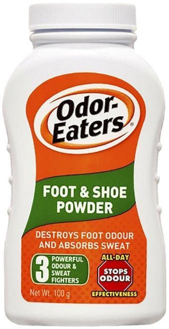 오더이터 신발 발냄새 파우더 Odor-Eaters Foot & Shoe Powder, 1개, 100g