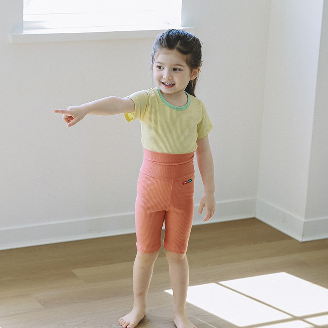 더맨디쿠팡 벨라 5부 유아 배앓이방지 실내복