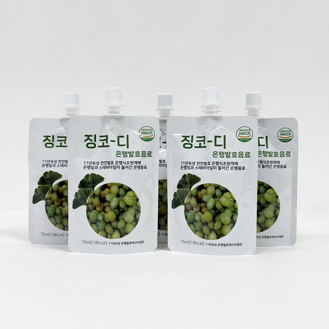 징코바이오 간편하게 챙기는 은행식초파우치75ml 10봉, 75ml, 10개