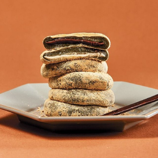 마음이가 쑥향가득 콩쑥개떡(팥+흰강낭콩), 1박스, 3.8kg