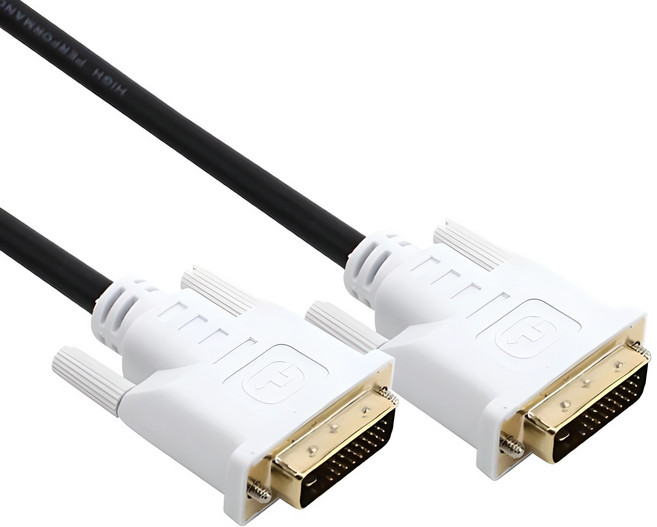 넥시 DVI D 듀얼 모니터케이블, 1개, 1m