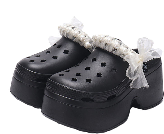 여성용 통굽 8CM 키높이 슬리퍼 회사 사무용 여행용 샌들 Women's Sandals 뉴타임즈 C712X764