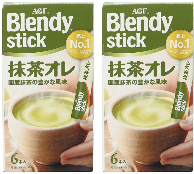 블랜디 스틱 말차 오레, 2개, 10g, 6개입